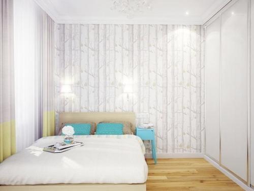 Дизайн небольшой двухкомнатной квартиры (33 кв. 02