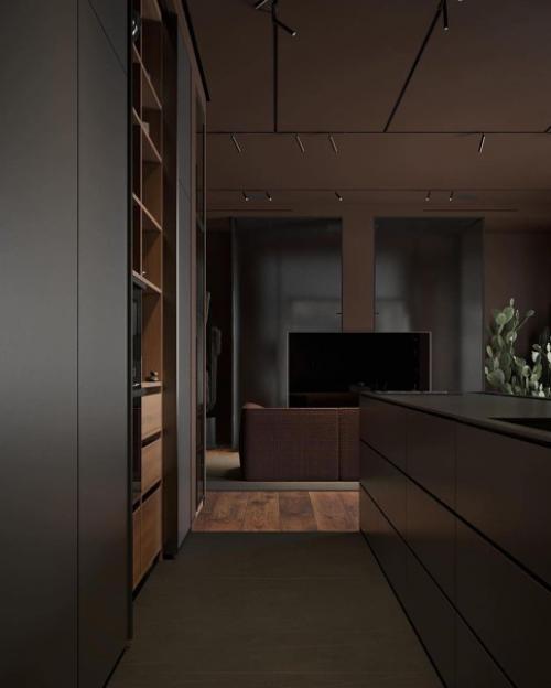 Очень необычный дизайн - проект квартиры в центре Киева. 09