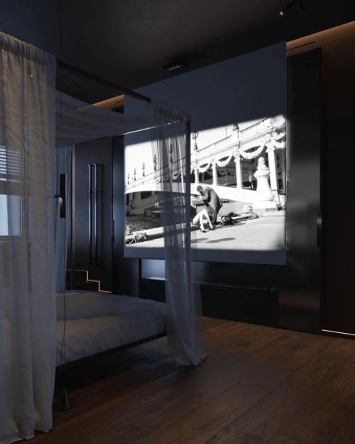 Очень необычный дизайн - проект квартиры в центре Киева. 05