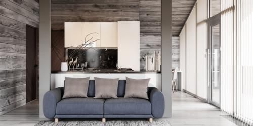 Дизайн загородного дома для зимнего отдыха. 01