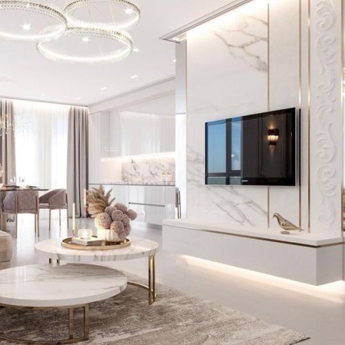 Очередной шикарный интерьер, на который можно сильно залипнуть и даже немного позавидовать. 07