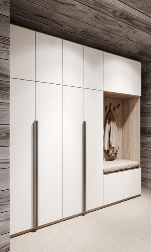 Дизайн загородного дома для зимнего отдыха. 07