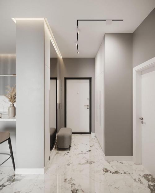 Нейтральный интерьер в современном стиле. 08