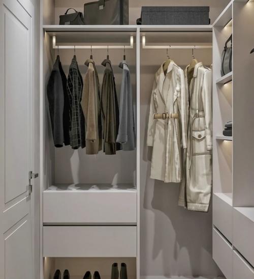 Ванная комната и гардеробная при спальне. 03