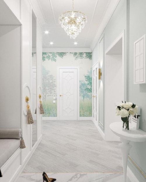 Классический интерьер квартиры с невероятно красивой мебелью. 05