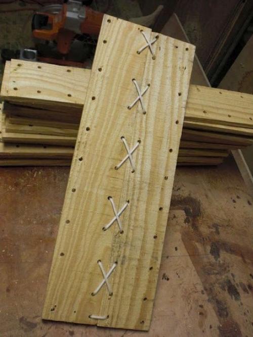 Гамак - кресло для дачи своими руками. 06