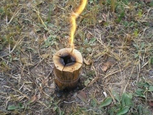 Мы делаем своими руками Финскую Свечу. 07