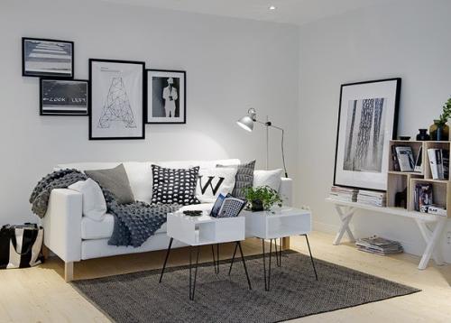 Студия в скандинавском стиле площадью 48 кв. 05