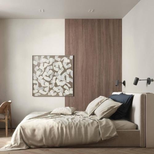 Интерьер квартиры в современном стиле и с приятным сочетанием оттенков. 04