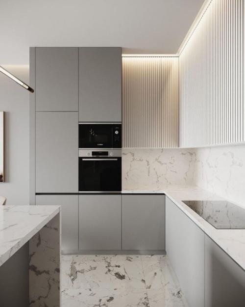 Нейтральный интерьер в современном стиле. 05