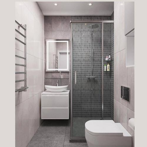 Шикарный дизайн - проект небольшой квартиры с грамотным зонированием. 09