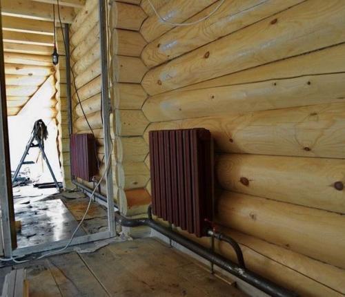 Система отопления дома Ленинградка. 01