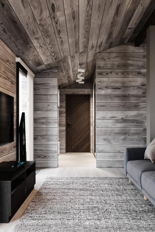 Дизайн загородного дома для зимнего отдыха. 08