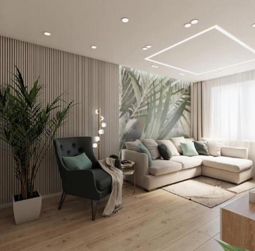 Только в том случае, если вы любите мятный цвет в интерьере - присмотритесь к такому варианту оформления квартиры. 05