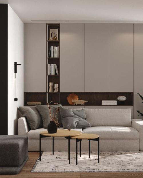 Стильный дизайн - проект кухни и прихожей. 06