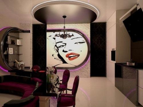 Дизайн интерьера для небольшой квартиры (38 кв. 04