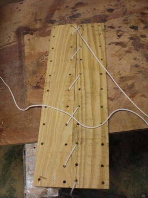 Гамак - кресло для дачи своими руками. 05