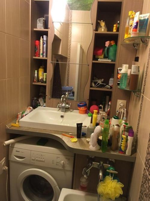 Говорите у вас маленькая ванная? 02