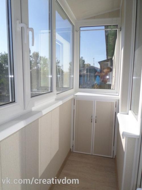 Очередной балкон с полной отделкой. 01