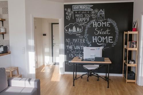 Кухня - гостиная в скандинавском стиле после ремонта. 02