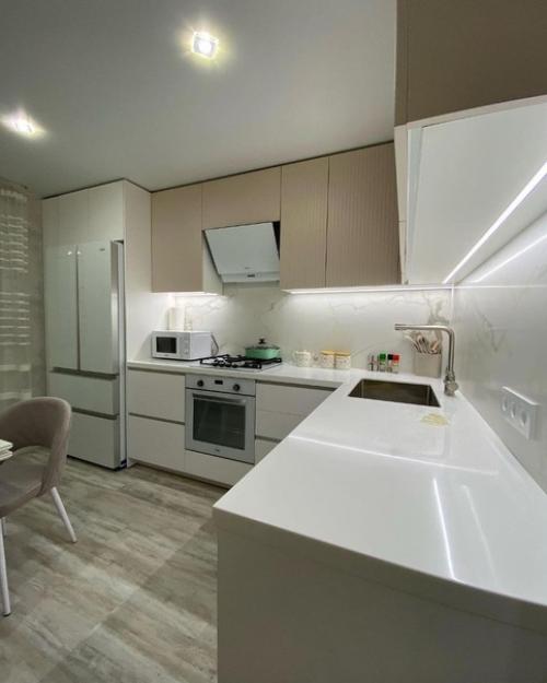 Кухня сразу после монтажа. 02