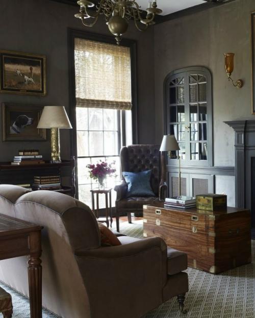 Давайте полюбуемся этим великолепным загородным домом начала 1800-х годов, бережно восстановленным архитектором. 09