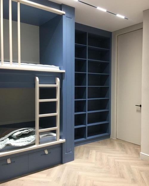 Дошла очередь до детской мастер - спальни для 2 братьев. 01