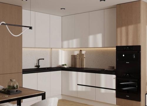 Светлый интерьер с яркими акцентами. 05