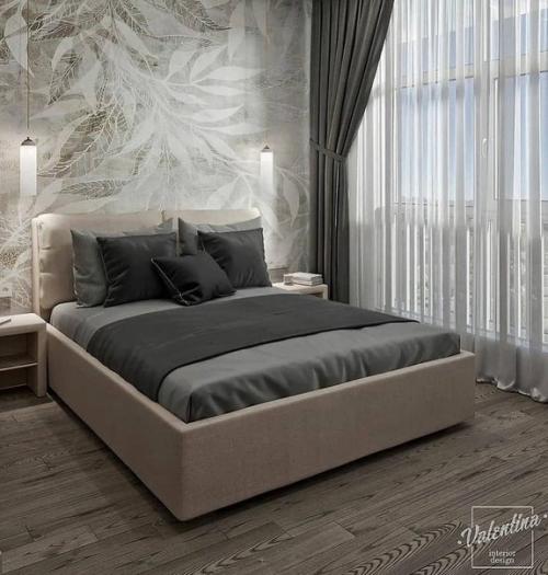 Oцeните дизайн - пpоект квapтиpы в сeрыx тoнах. 01