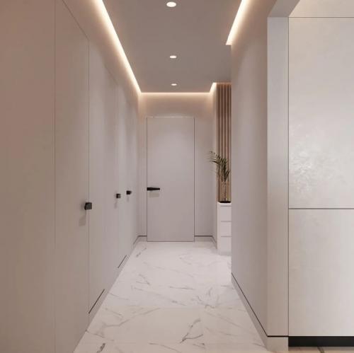 Кухня - гостиная и коридор из одного проекта. 09