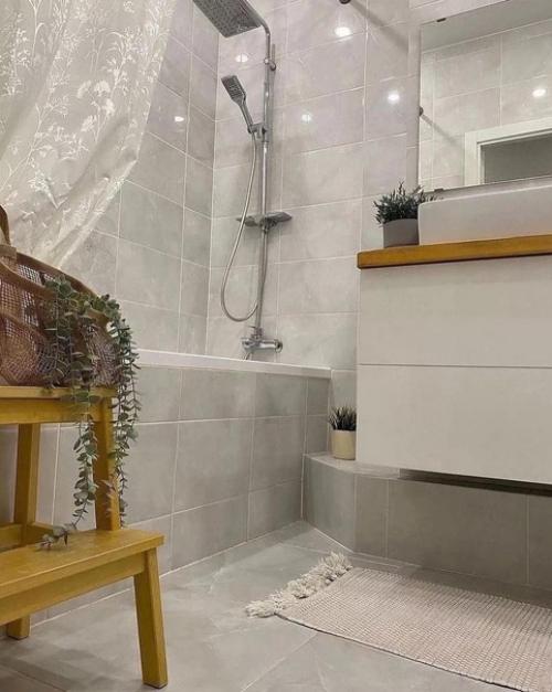 Просторная и уютная получилась, как с картинки журнала. 09