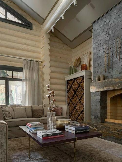 Потрясающий дизайн интерьера гостиной с элементами стиля ар - деко выглядит эффектно, элегантно и по-настоящему роскошно. 01