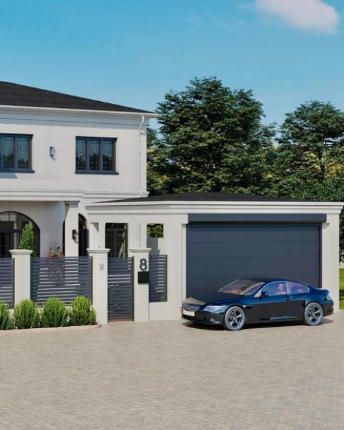 Арки и простая отделка секрет уюта этого проекта. 01