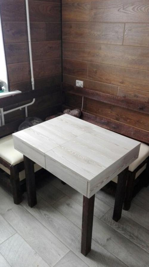 Кухня, сделанная полностью нашими с мужем руками (кроме бытовой техники и сантехники. 05