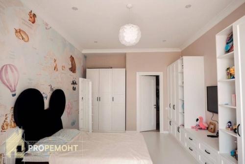 Нежная уютная квартира с милейшими детскими комнатами. 08
