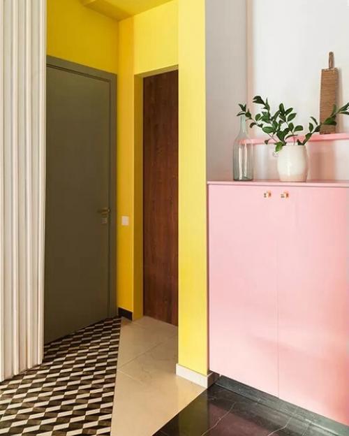 Цвет в дизайне интерьеров - это уже не выбор только для смелых, а настоящий тренд. 03