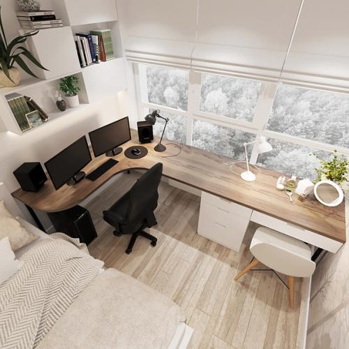 Спальня для молодой семьи в Новосибирске. 03