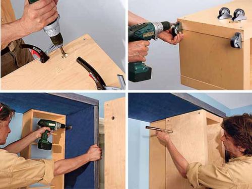 Шкаф - трансформер своими руками. 01 Шкаф - трансформер своими руками. 01