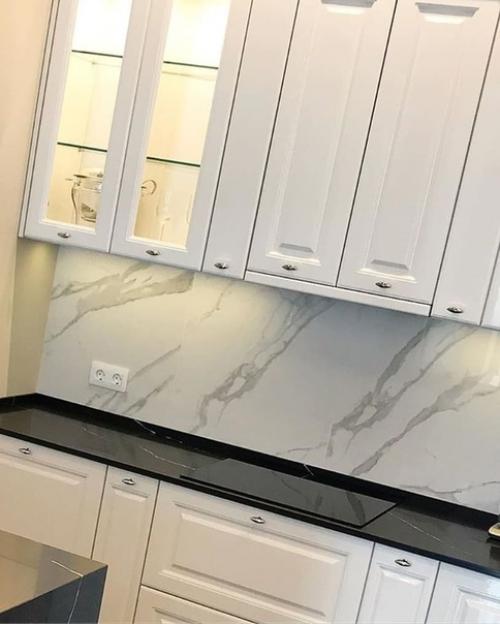 Кухня - гостиная в классическом стиле после ремонта. 03