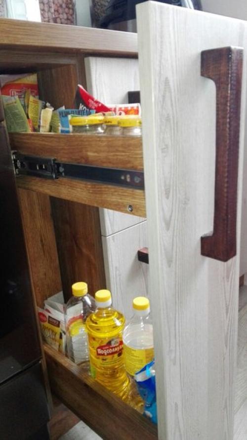 Кухня, сделанная полностью нашими с мужем руками (кроме бытовой техники и сантехники. 03