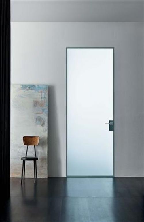 Стеклянные двери - беспроигрышный вариант для помещений в стиле техно или хай - тек! 05