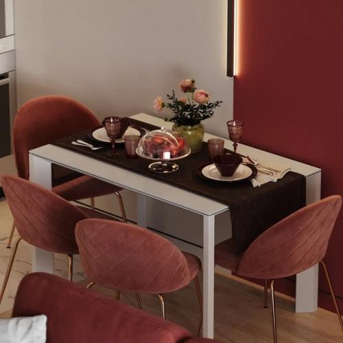 Кухня - гостиная и коридор из одного проекта. 01