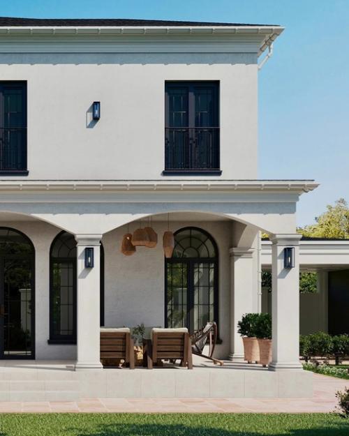 Арки и простая отделка секрет уюта этого проекта. 04