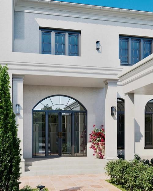 Арки и простая отделка секрет уюта этого проекта. 05