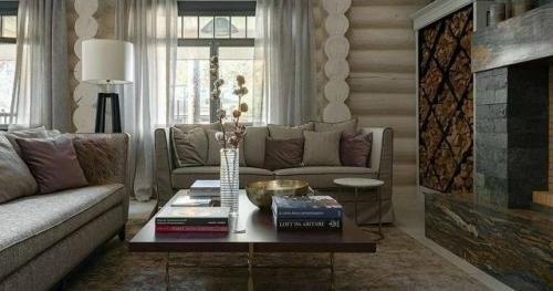 Потрясающий дизайн интерьера гостиной с элементами стиля ар - деко выглядит эффектно, элегантно и по-настоящему роскошно. 02