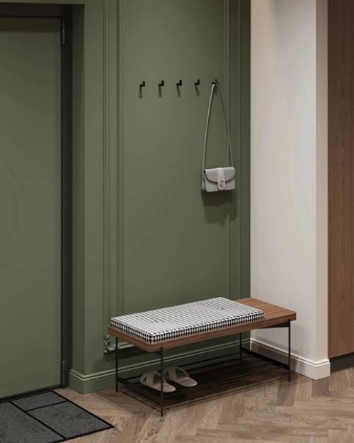 Интерьер прихожей площадью 7. 3 квадратных метров. 03