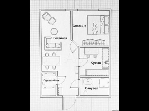 Просторная евро 2-ух комнатная квартира. 08