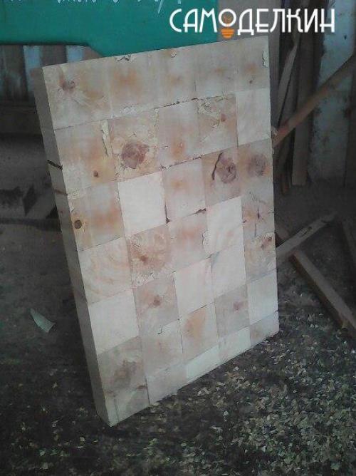 Стол из спилов своими руками. 05