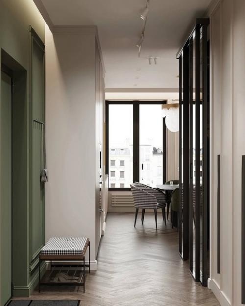 Интерьер прихожей площадью 7. 3 квадратных метров. 04