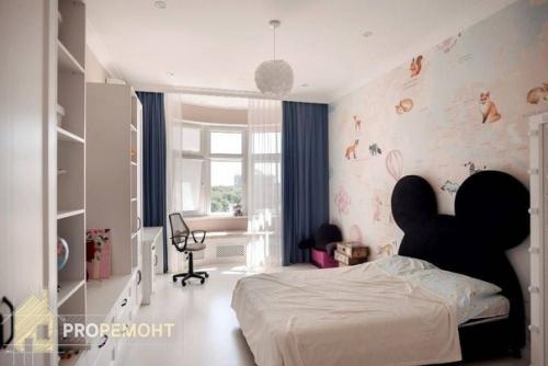 Нежная уютная квартира с милейшими детскими комнатами. 02